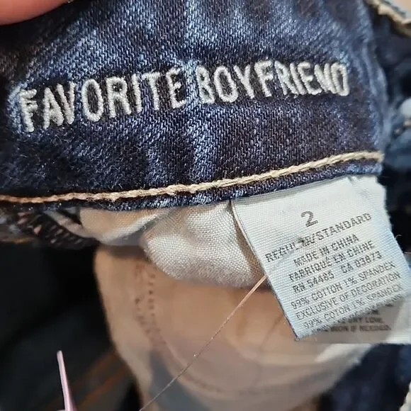 American Eagle Favorite Boyfriend Straight Leg Jeans - Picture 4 of 6